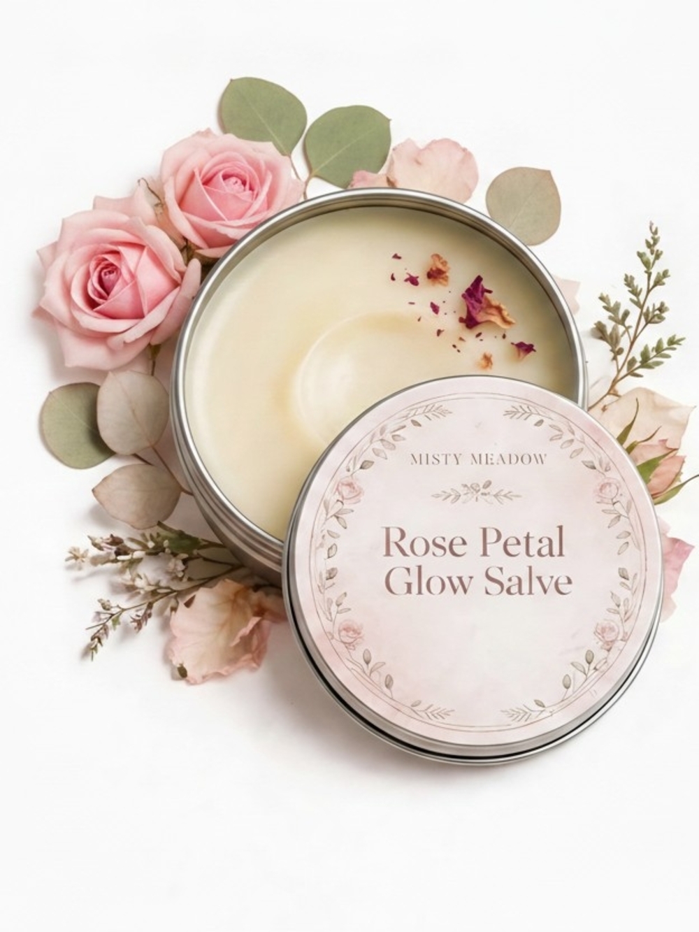 Rose Petal Glow Salve — Pink